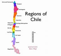 Image result for Regions of Chile Map