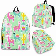 Image result for Llama Girl Backpack