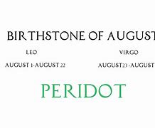 Image result for August Birthsstone