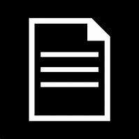 Image result for Document Icon White