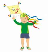 Image result for Boy Flying Kite Clip Art