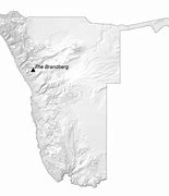 Image result for Namibia Topographic Map