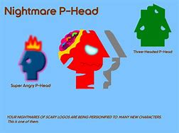 Image result for Evil P Head