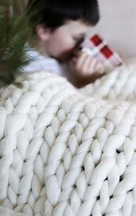 Image result for Knit Blanket DIY