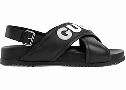 Image result for Gucci Cross Sandals for Males