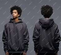 Image result for Grey Hoodie Back View