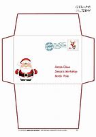 Image result for Letter to Santa Envelope