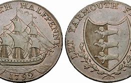 Image result for Halfpenny Coin