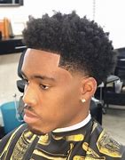 Image result for Taper Fade W Curly Hair Black Men