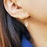 Image result for Blue Stone Earrings