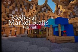 Image result for Mideval Market Stall Minecraft