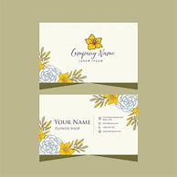 Image result for Flower Business Card Design