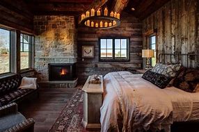 Image result for Cozy Cabin Bedroom