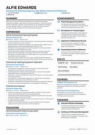 Image result for Catering CV Examples