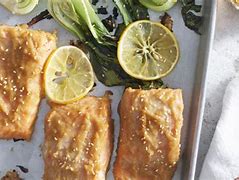 Image result for Miso Salmon with Baby Bok Choy