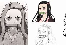 Image result for Nezuko Easy Drawling