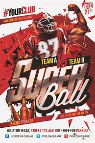 Image result for Super Bowl Flyer