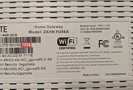 Image result for ZTE Wifi Password