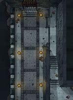 Image result for Dnd Castle Wall Battle Map