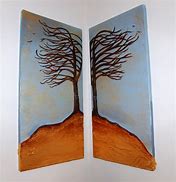 Image result for Abstract Tree Canvas Wall Art