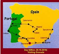 Image result for Alhambra Spain Map