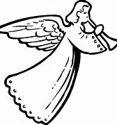 Image result for Angel Clip Art Free Black and White