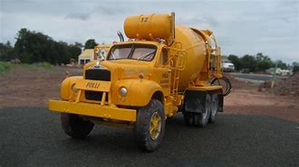 Image result for Mack Cement Mixer