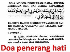 Image result for Doa Terang Hati