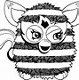 Image result for Furby Never Sleeps Outline