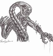 Image result for Drawing of a Parasite