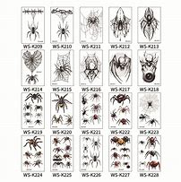 Image result for Spider Web Tattoo Stickers