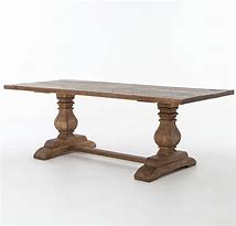 Image result for Trestle Dining Table