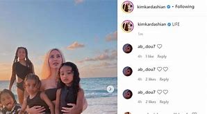 Image result for Kardashian Sisters Beach Vacation