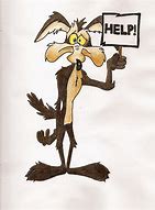 Image result for Wile Coyote Present