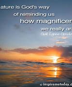 Image result for God Nature Quote