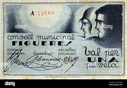 Image result for Spanish Civil War Banknote