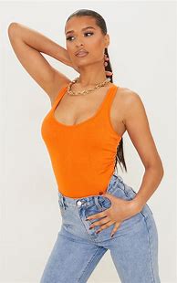 Image result for Orange Bodysuit