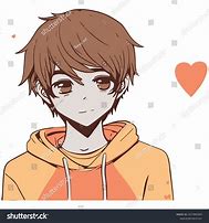 Image result for Anime Boy in Red Hoodie