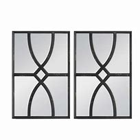 Image result for Carved Black Wall Mirror