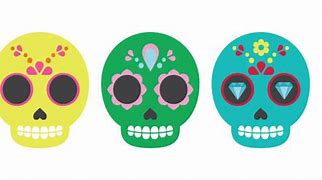 Image result for Sugar Skull Face Clip Art