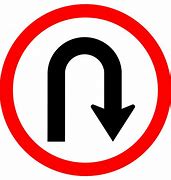 Image result for U-turn Graphic