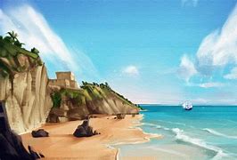 Image result for Beach Concept Art