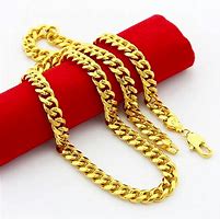 Image result for Men's Gold Chain Necklace