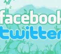 Image result for Find Us On Facebook and Twitter