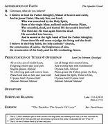 Image result for Examples of a Liturgy