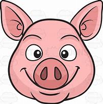 Image result for Cartoon Pig Face Clip Art