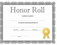 Image result for Academic Honor Roll Seal