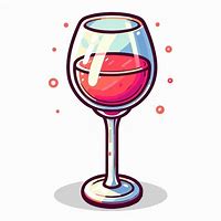 Image result for Wine Cartoon Glass White Background