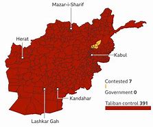 Image result for Taliban Control Map