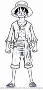 Image result for Easy Simple Luffy Drawing